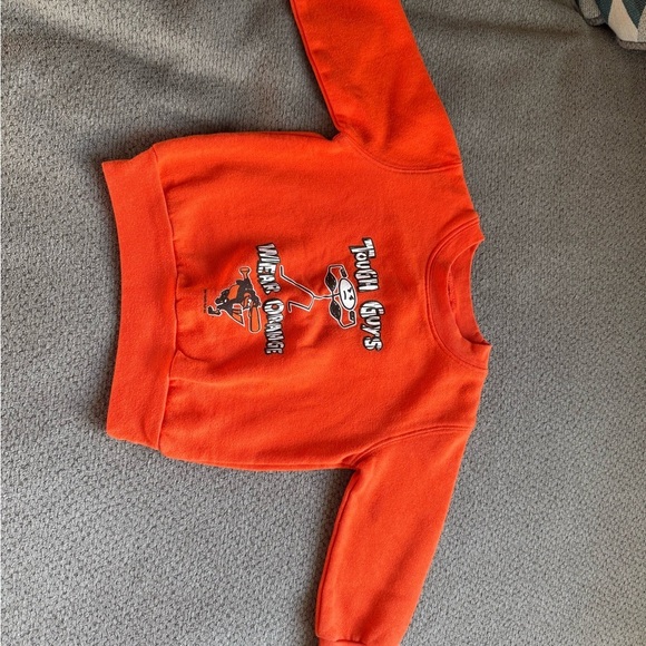 Baseball Baltimore Orioles MLB Tough Guys Wear Orange Kids Sweatshirt 2T MD - Picture 3 of 4